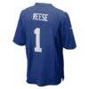 Arvell Reese New York Giants Nike 2026 NFL Draft First Round Pick No. 5 Team Game Jersey - - Detail View