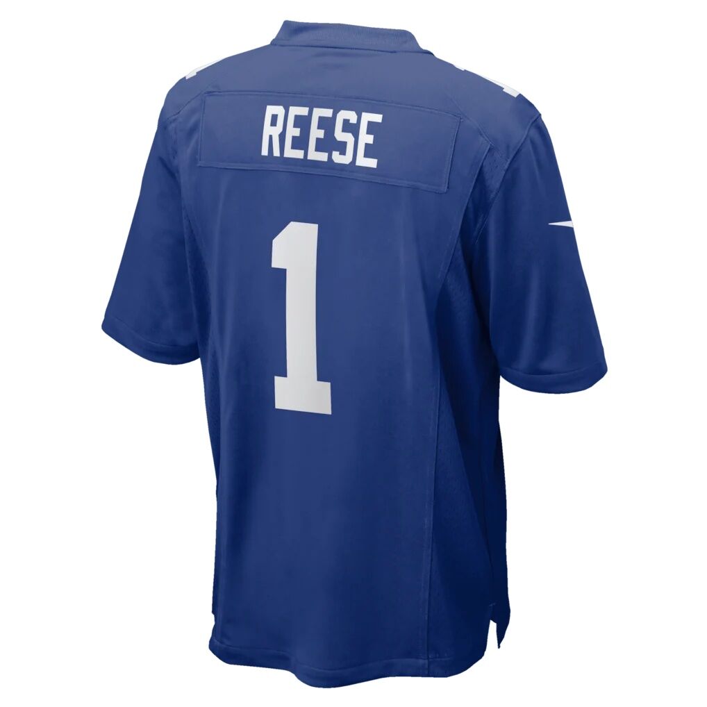 Arvell Reese New York Giants Nike 2026 NFL Draft First Round Pick No. 5 Team Game Jersey - Royal
