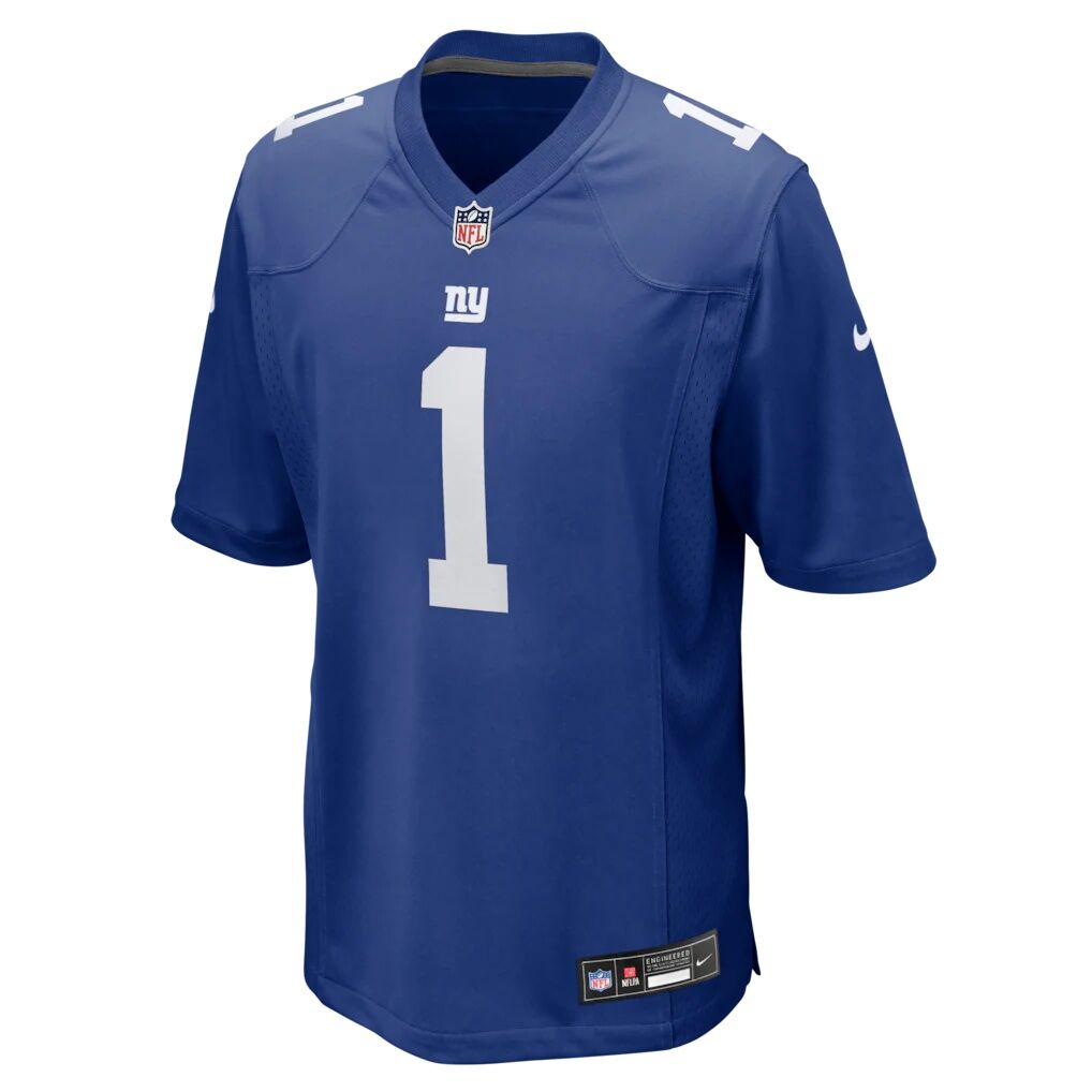 Arvell Reese New York Giants Nike 2026 NFL Draft First Round Pick No. 5 Team Game Jersey - Royal