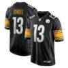 Rico Dowdle Pittsburgh Steelers Nike Game Jersey - Black - Front View