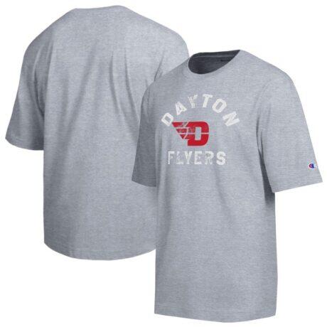 Dayton Flyers Champion Weathered Team T-Shirt - - Front View