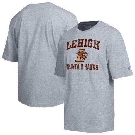 Lehigh Mountain Hawks Champion Weathered Team T-Shirt - - Front View