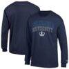 Columbia University Champion Team Long-Sleeve T-Shirt - Navy - Front View