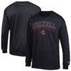 Cornell Big Red Champion Team Long-Sleeve T-Shirt - Black - Front View
