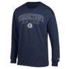 Georgetown Hoyas Champion Team Long-Sleeve T-Shirt - Navy - Side View
