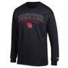 Houston Cougars Champion Team Long-Sleeve T-Shirt - Black - Side View