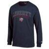 Liberty Flames Champion Team Long-Sleeve T-Shirt - Navy - Side View