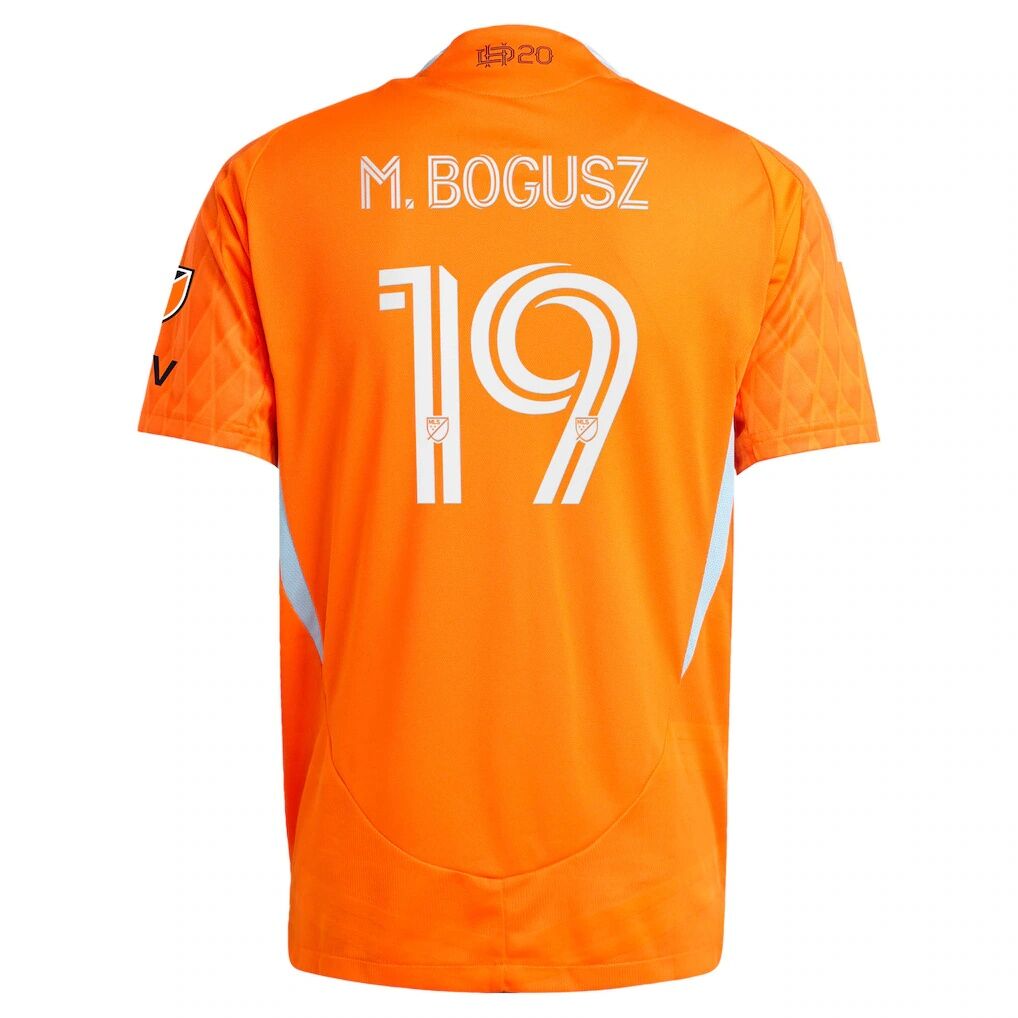 Mateusz Bogusz Houston Dynamo FC adidas 2025 Season 20 On-Field Authentic Jersey
