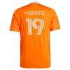 Mateusz Bogusz Houston Dynamo FC adidas 2025 Season 20 Replica Jersey - Orange - Detail View
