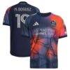 Mateusz Bogusz Houston Dynamo FC adidas 2026 Mission Control On-Field Authentic Patch Jersey - Blue - Front View