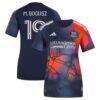 Mateusz Bogusz Houston Dynamo FC adidas Women's 2026 Mission Control Replica Jersey - Blue - Front View