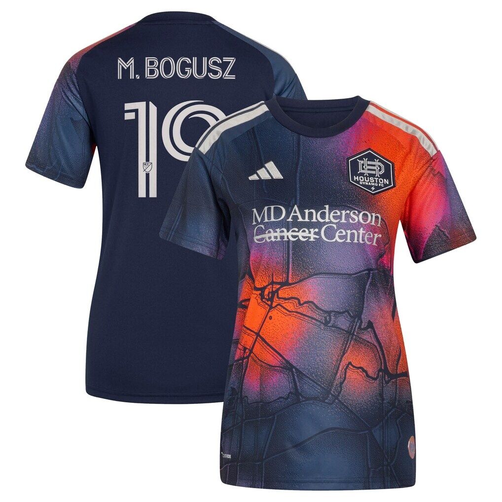 Mateusz Bogusz Houston Dynamo FC adidas Women's 2026 Mission Control Replica Jersey