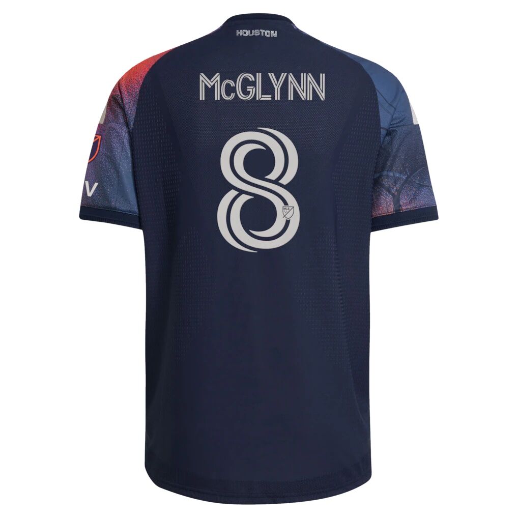 Jack McGlynn Houston Dynamo FC adidas 2026 Mission Control On-Field Authentic Patch Jersey