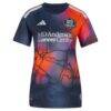 Jack McGlynn Houston Dynamo FC adidas Women's 2026 Mission Control Replica Jersey - Blue - Side View