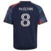 Jack McGlynn Houston Dynamo FC adidas Youth 2026 Mission Control Replica Jersey - Blue - Detail View