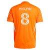 Jack McGlynn Houston Dynamo FC adidas 2025 Season 20 On-Field Authentic Jersey - Orange - Detail View