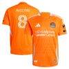 Jack McGlynn Houston Dynamo FC adidas 2025 Season 20 On-Field Authentic Jersey - Orange - Front View