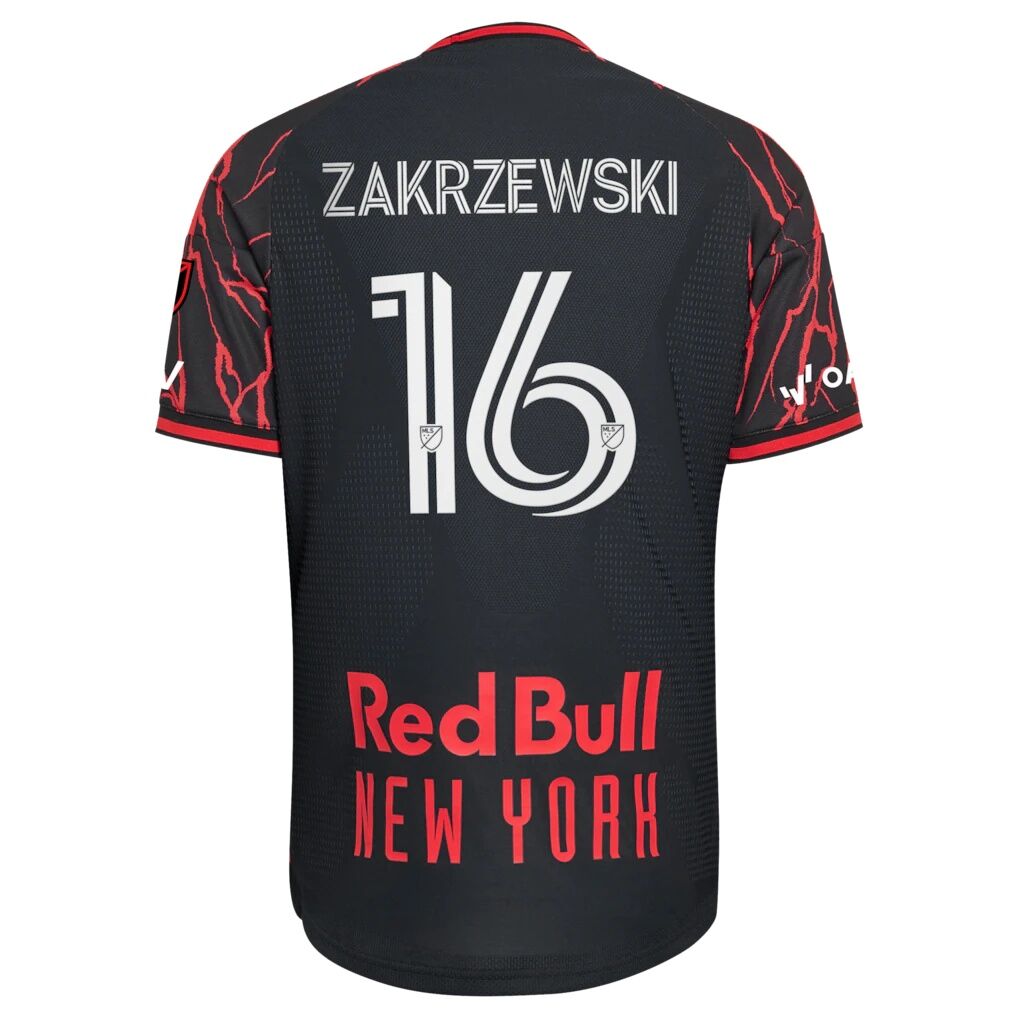 Julian Hall New York Red Bulls adidas 2026 The Rooted Kit On-Field Authentic Patch Jersey