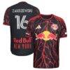 Julian Hall New York Red Bulls adidas 2026 The Rooted Kit On-Field Authentic Patch Jersey - Black - Front View