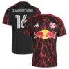 Julian Hall New York Red Bulls adidas 2026 The Rooted Kit Replica jersey - Black - Front View