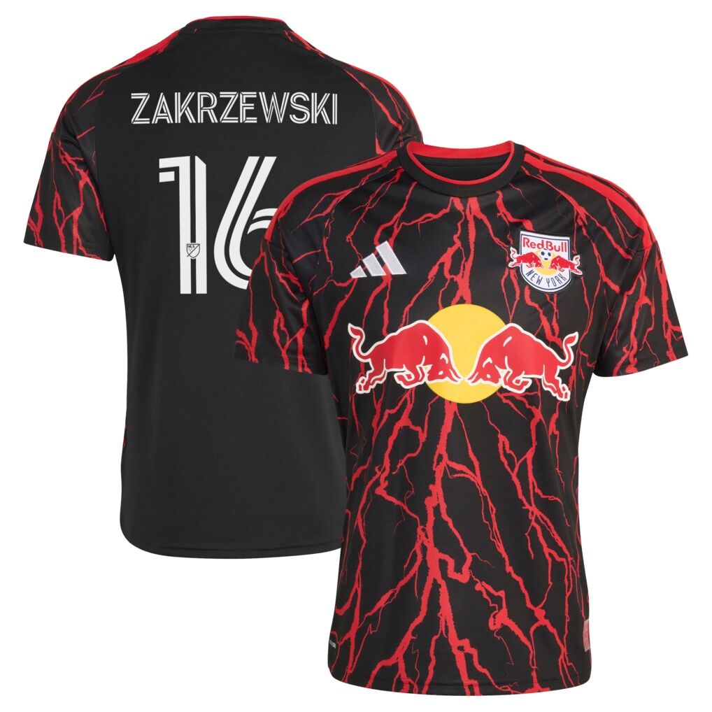 Julian Hall New York Red Bulls adidas 2026 The Rooted Kit Replica jersey