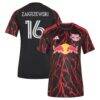 Julian Hall New York Red Bulls adidas Women's 2026 The Rooted Kit Replica jersey - Black - Front View