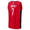 Kevin Durant Houston Rockets Fashion7 Youth Fast Break Jersey - Red - Alt2