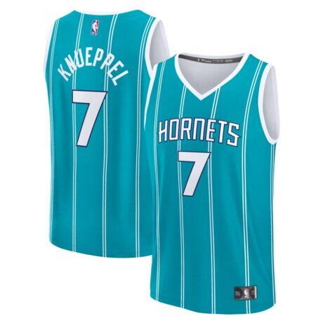 Kon Knueppel Charlotte Hornets Fashion7 Youth Fast Break Jersey - Icon Edition