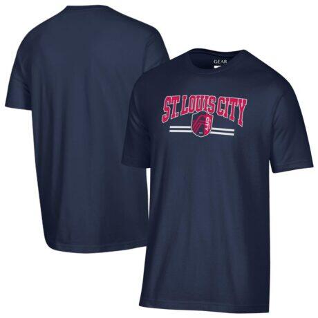 St. Louis CITY SC Big Soft T-Shirt - Navy - Front View