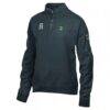 Austin FC Logo ComfortWash Fleece Quarter-Zip Jacket - Black - Side View
