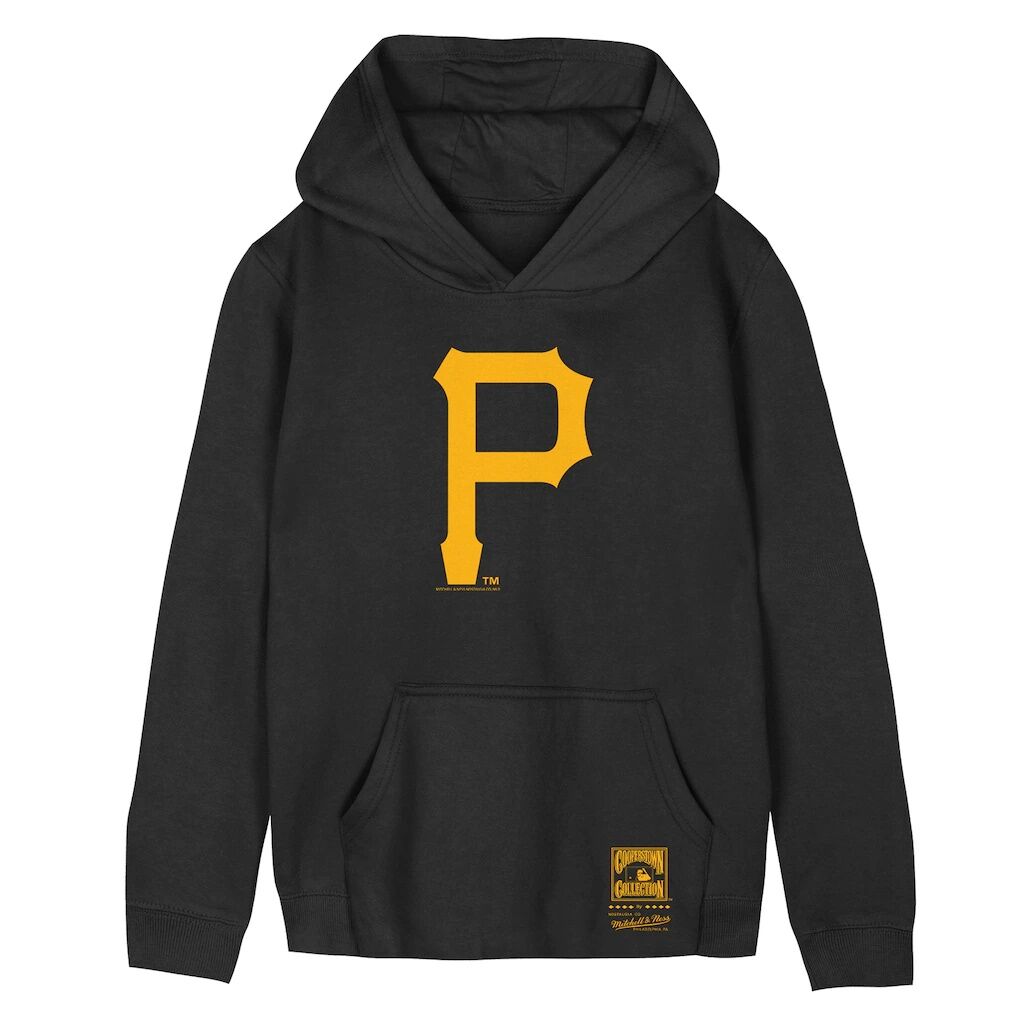 Pittsburgh Pirates Mitchell & Ness Youth Retro Logo Hoodie