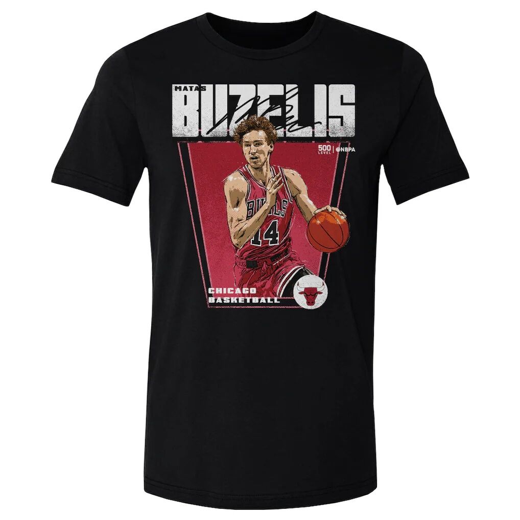 Matas Buzelis Chicago Bulls 500 Level Premiere T-Shirt