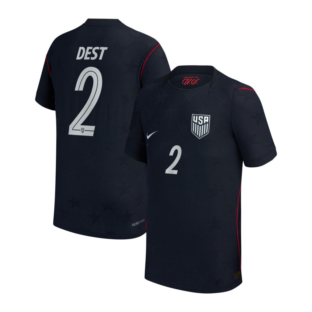 Sergiño Dest USMNT Nike Youth 2026/27 Away Stadium Replica Jersey