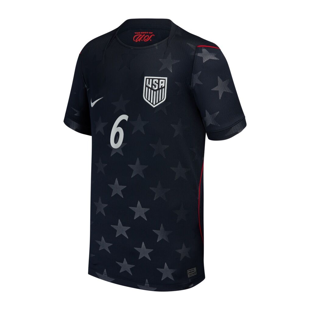 Diego Luna USMNT Nike Youth 2026/27 Away Stadium Replica Jersey