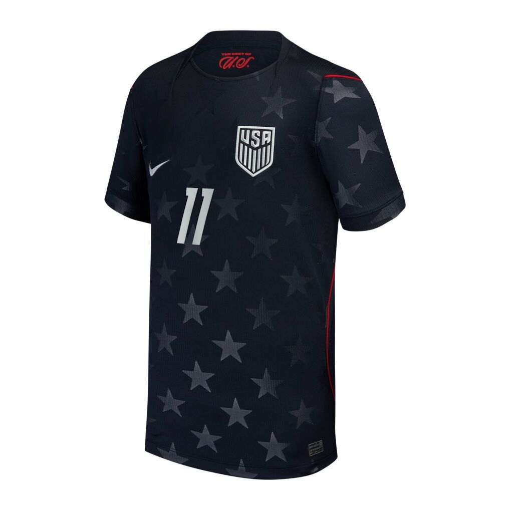 Brenden Aaronson USMNT Nike Youth 2026/27 Away Stadium Replica Jersey