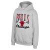 Chicago Bulls Stadium Essentials Youth Sky High Hoodie - - Side View