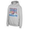 Oklahoma City Thunder Stadium Essentials Youth Sky High Hoodie - - Side View