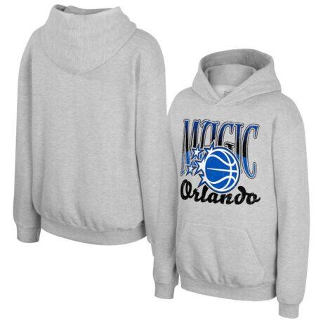 Orlando Magic Stadium Essentials Youth Sky High Hoodie - - Front View
