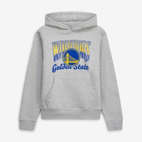 Golden State Warriors Stadium Essentials Youth Sky High Hoodie - - Front View