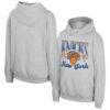 New York Knicks Stadium Essentials Youth Sky High Hoodie - - Front View