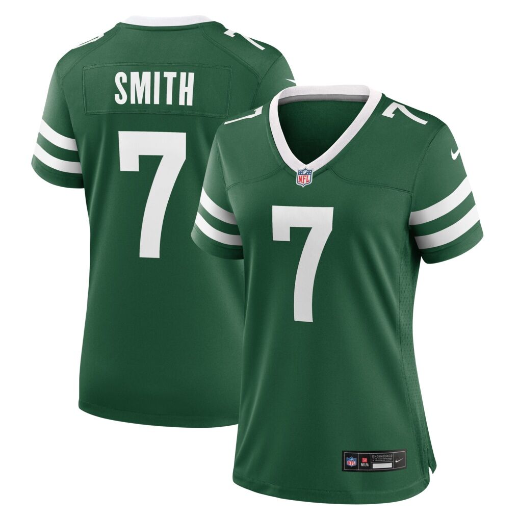 Geno Smith New York Jets Nike Women's Game Jersey - Legacy Green