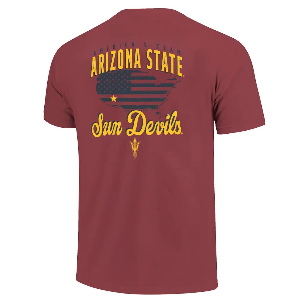 Arizona State Sun Devils America's Team T-Shirt - Maroon