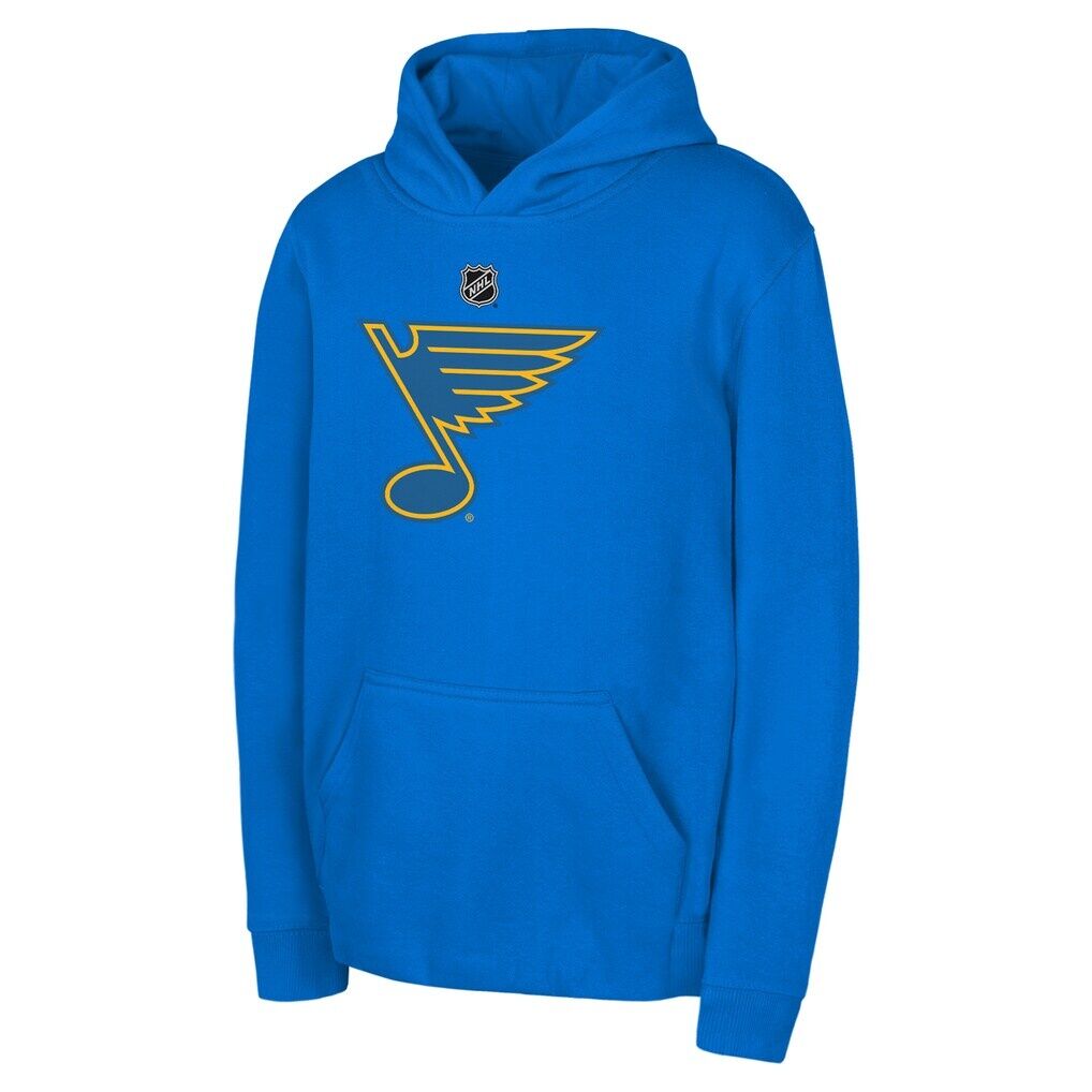 St. Louis Blues Outerstuff Youth Primary Logo Pullover Hoodie