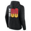 Atlanta Hawks Home Court Pop Personalized Name & Number Hoodie - Black - Detail View