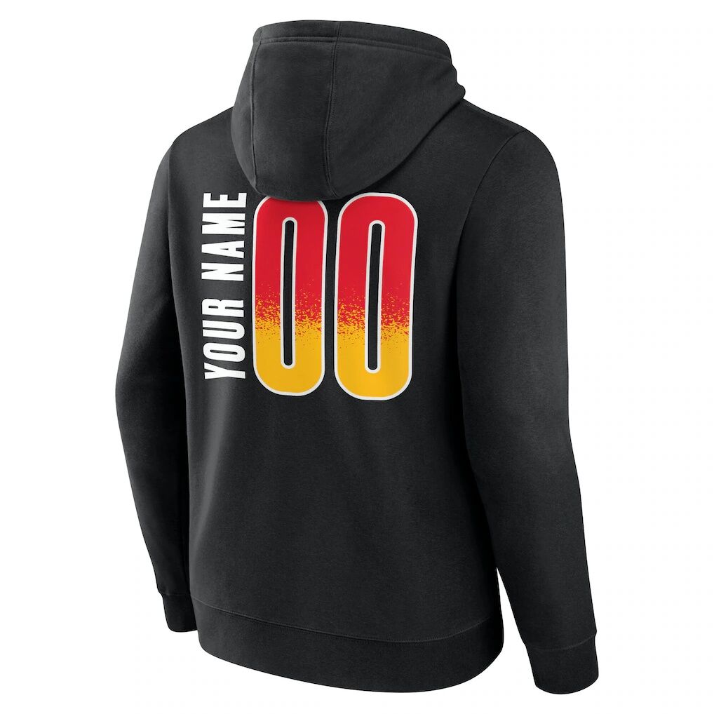 Atlanta Hawks  Home Court Pop Personalized Name & Number Hoodie