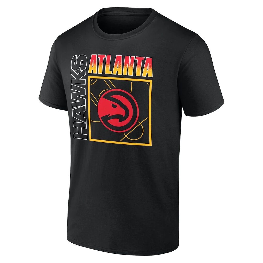 Atlanta Hawks  Home Court Pop Personalized Name & Number T-Shirt