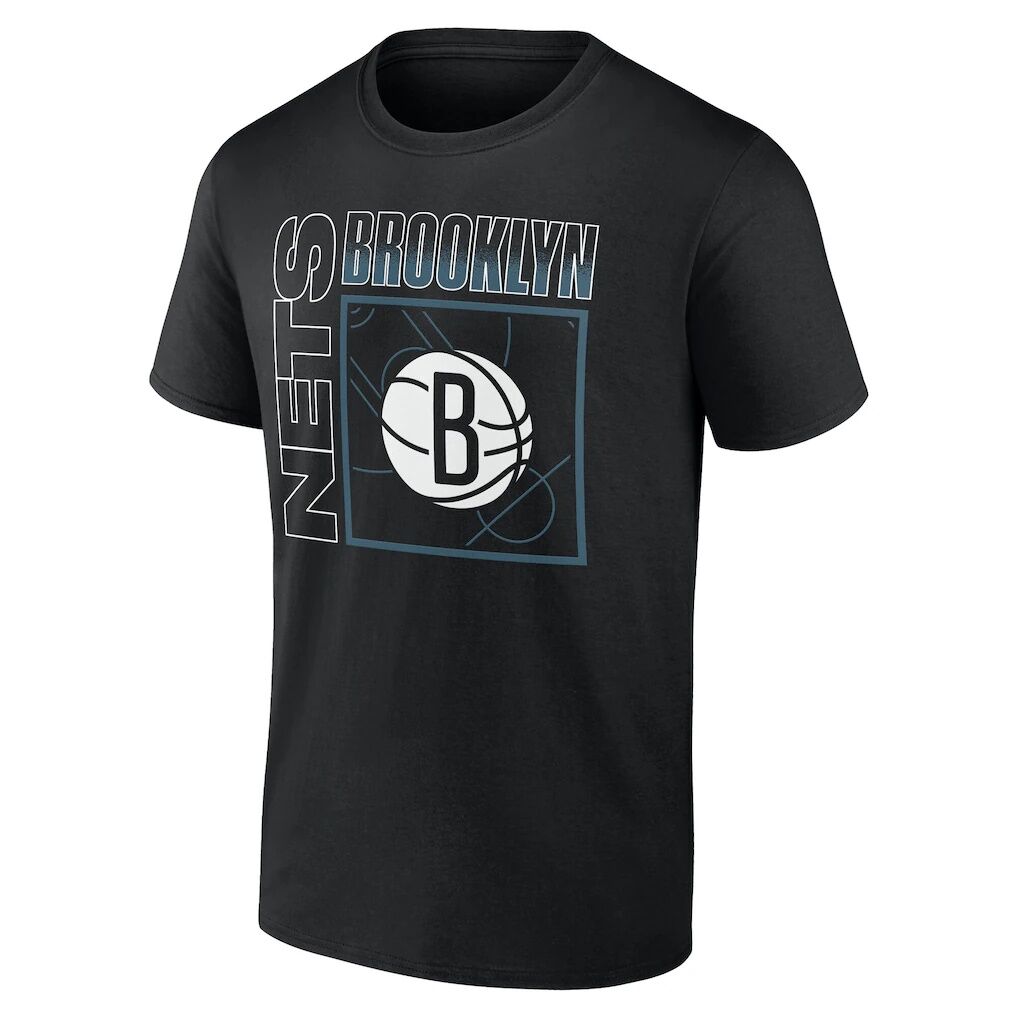 Brooklyn Nets Big & Tall Home Court Pop Personalized Name & Number T-Shirt