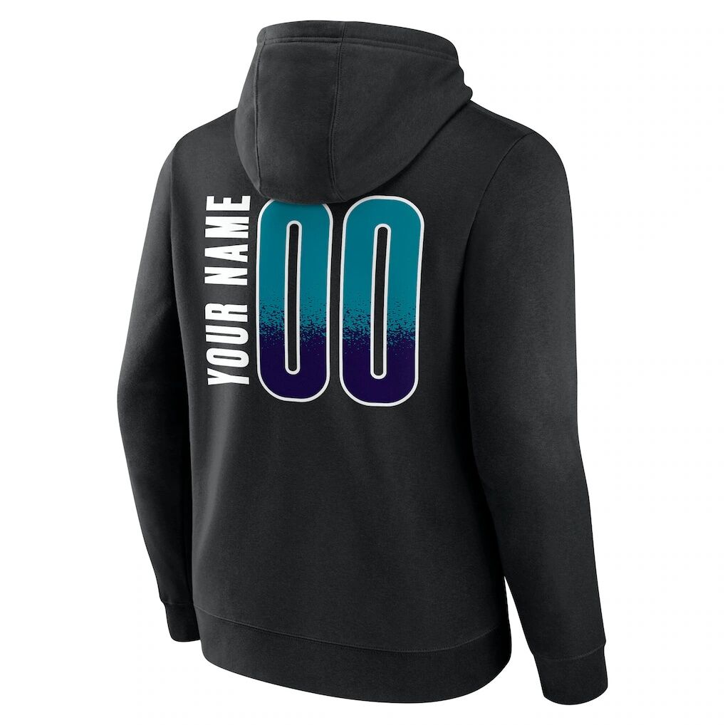 Charlotte Hornets Big & Tall Home Court Pop Personalized Name & Number Hoodie