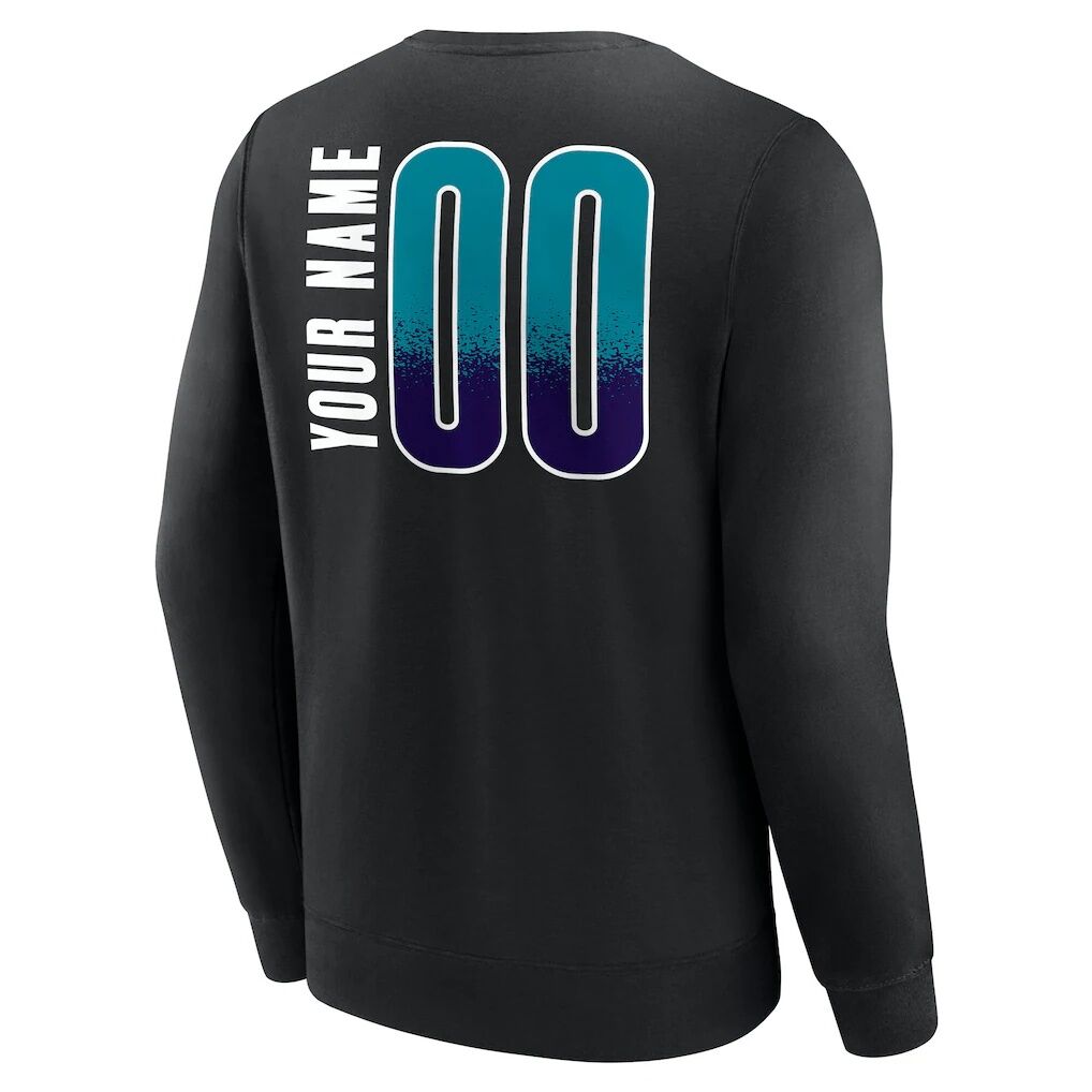 Charlotte Hornets  Home Court Pop Personalized Name & Number Sweatshirt