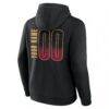 Cleveland Cavaliers Big & Tall Home Court Pop Personalized Name & Number Hoodie - Black - Detail View